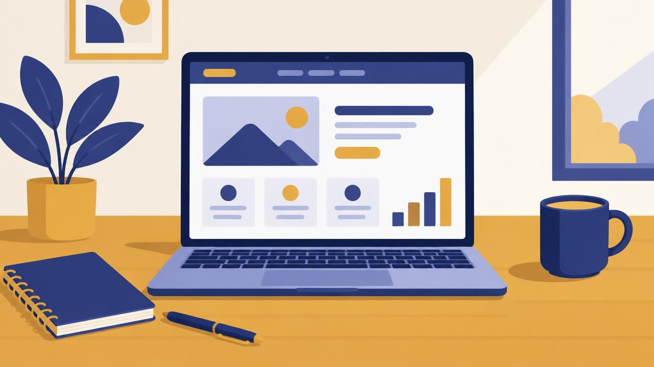 CPA Marketing শেখার জন্য ল্যান্ডিং পেজ ও ডিজিটাল কাজের ডেস্ক