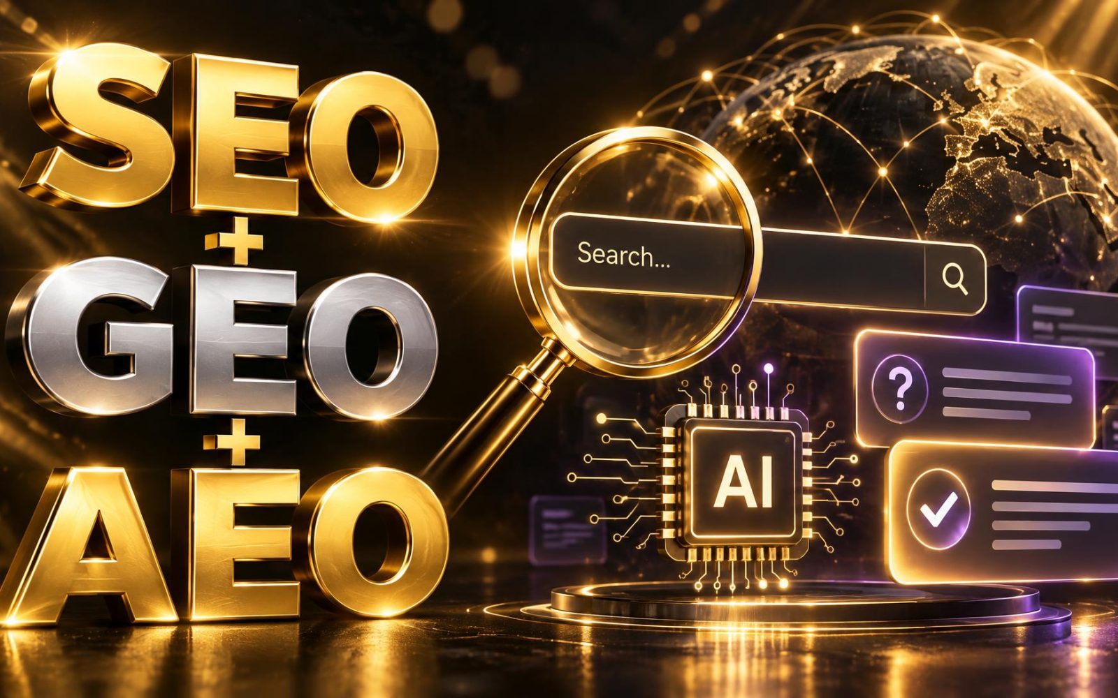 SEO + GEO + AEO